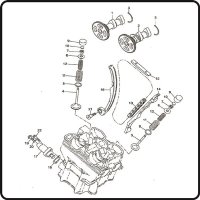 (15) - Kettenführung oben - Adly Subaru 450cc