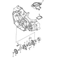 (1) - OIL PUMP CASE 1 - Adly Subaru 450cc
