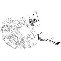 (4) - Schalthebel komplett - Adly Subaru 450cc