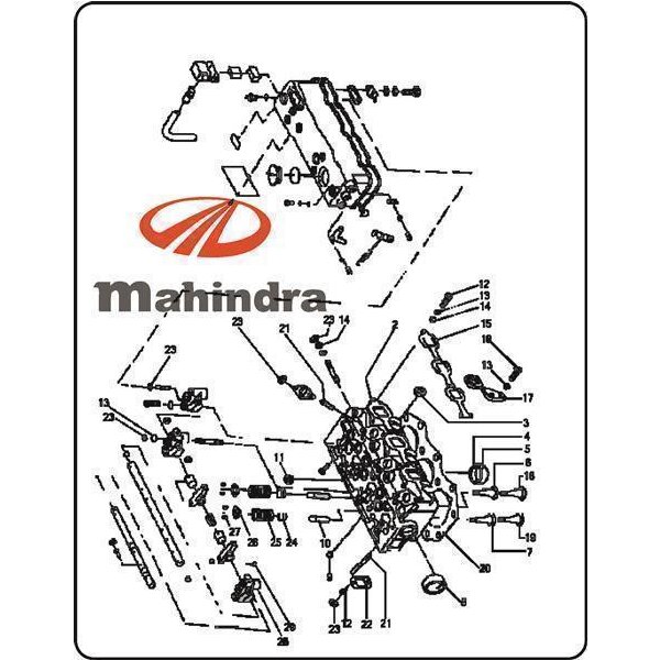 21. Stehbolzen Mahindra (Lenar) 254