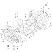 (33) - Dichtung Wasserpumpe FHI Motor - Adly Subaru 500cc