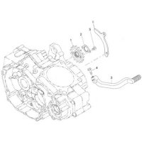 (3) - Schalthebel komplett - Adly Subaru 500cc