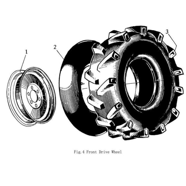 1. WHEEL RIM (Jinma 204)