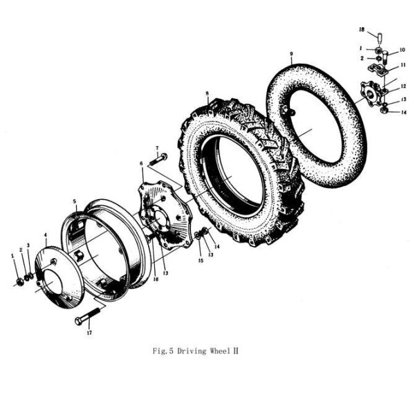 14. NUT M14 (JINMA 204)