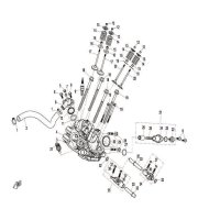 (34) - ROCKER ARM ,EXHAUST  - CF800