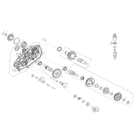 Schaltgabel - Aeon Revo 100 m Rückwärtsgang