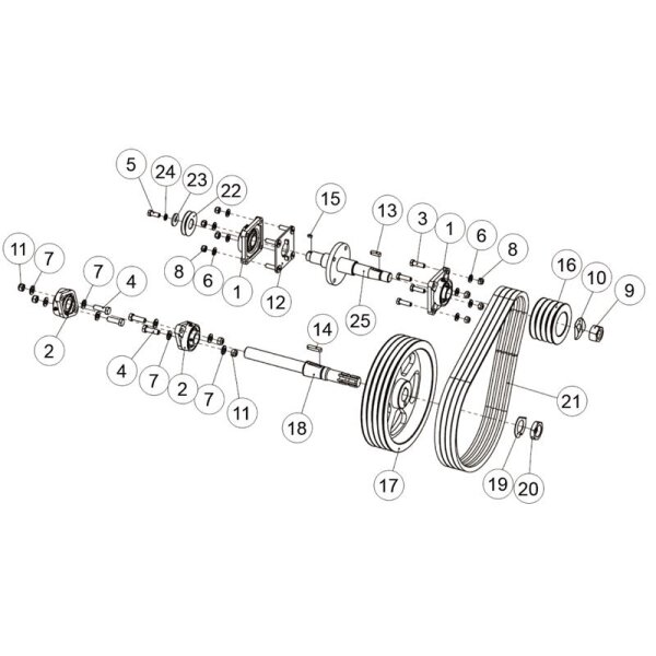 23. RETAINING LOCK WASHER - GEO ECO 17 2016-2019