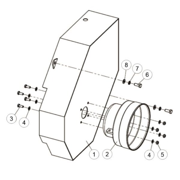 6. BOLT M10X25 - GEO ECO 17 2016-2019