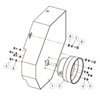 6. BOLT M10x25 - GEO ECO 17 2016-2019