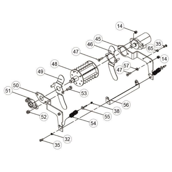 47. BOLT M12x40 - GEO ECO 16H