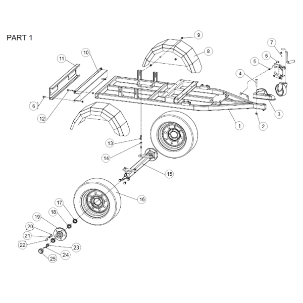 5. LOCKING NUT M10 - GEO ECO 25