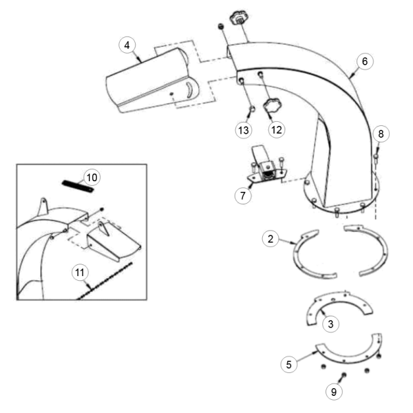 2. PLATE- SPACER RING - GEO ECO 21 (2009-2013)