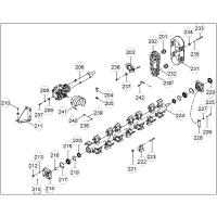 224. BLADE AXLE WELDMENT - GEO DPS 220