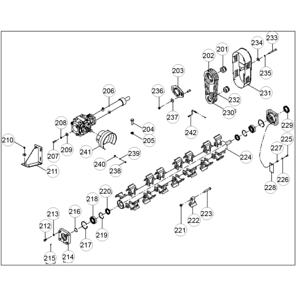234. SPRING WASHER 14 - GEO DPS 220