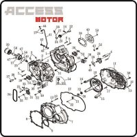 (36) - Dichtung Kurbelgehäusedeckel - Access Motor