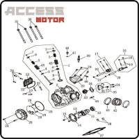 (26) - Seitendeckel Zylinderkopf - Access Motor