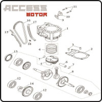 (3) - Passhülse - Access Motor