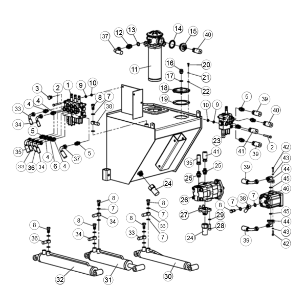 36. HYDRAULIC PIPE - GEO AM
