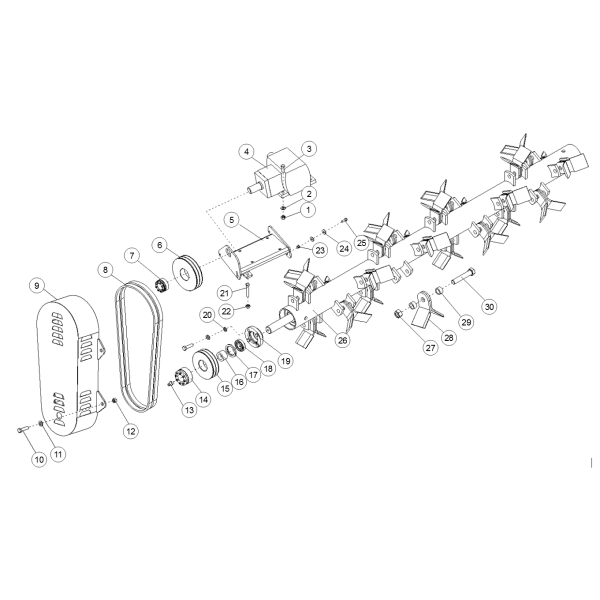 27. LOCKNUT M12 - GEO AGS