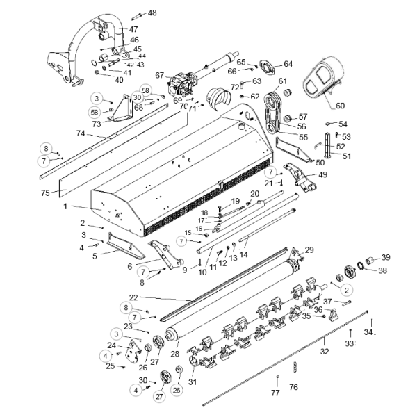 75. RUBBER PLATE DP 155 - GEO DP