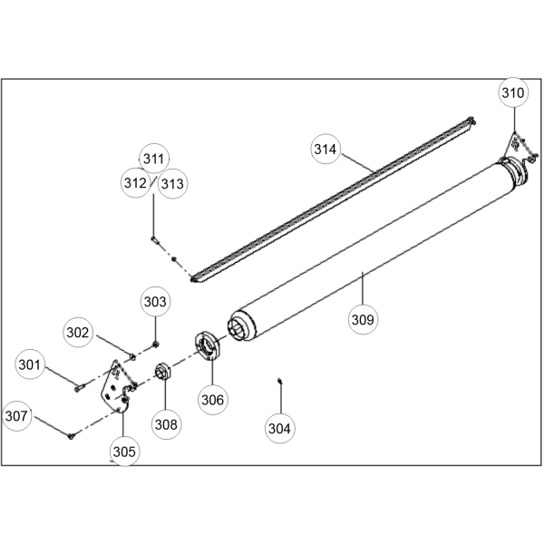 303. LOCKNUT M12 - GEO DP 220