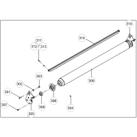 312. PLAIN WASHER 10 - GEO DP 220