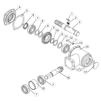 16. OUTPUT SHAFT - GEO EFG (2009-2012)
