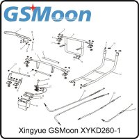 CABLE COMP THROTTLE GSMoon 260
