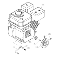 66. FLAT KEY 5x5x25 - GEO ATV FRAESE