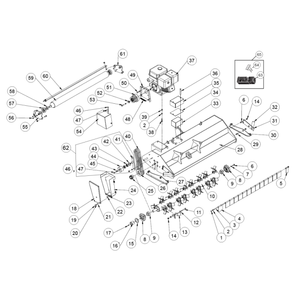 29. BOLT M12X35 - GEO ATV OT