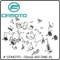 (40) - Buchse - CFMOTO CForce 450 ONE XL