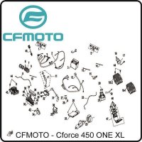 (38) - Arbeitsstromrelais 5 Pin - CFMOTO CForce 450 ONE XL
