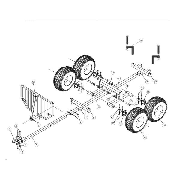 21. WASHER M12 - GEO ATV TT-1010
