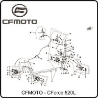 (32) - Blechschraube ST4,8x16 - CFMOTO CForce 520L