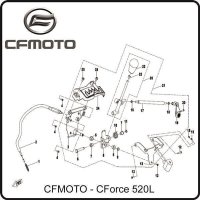 (4) - Schraube M8x16 - CFMOTO CForce 520L