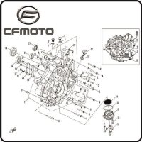 (28) - Passstift - CFMOTO Motor Typ191R