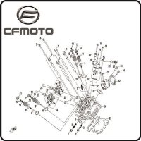 (31) - Ansaugkrümmerdichtung - CFMOTO Motor Typ191R