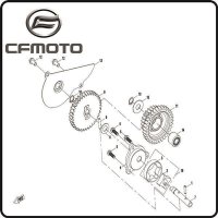 (3) - Ölpumpenlaufrad aussen - CFMOTO Motor Typ191R