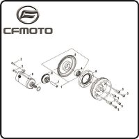 (1) - Starterzahnrad - CFMOTO Motor Typ191R