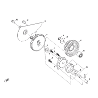 (3) - Ölpumpenlaufrad aussen - CFMOTO Motor TYP191Q