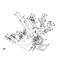 (1) - Schraube M10x176 - CFMOTO Motor TYP191Q