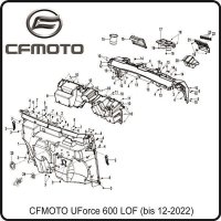 (18) - Blechschraube ST4,8x16 - CFMOTO UForce 600 LOF...