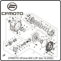 (1) - Differentialgetriebe hinten - CFMOTO UForce 600 LOF...