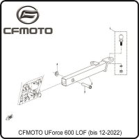 (1) - Anhänger Kugelkopf - CFMOTO UForce 600 LOF...