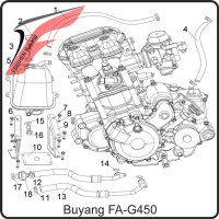 (14) - O-ring 12.5x3.55 - Buyang FA-G450 Buggy