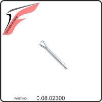 (10) - Splint 2,5x20 - Buyang FA-K550