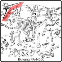 (14) - BUMPER ASSY - Buyang FA-N550
