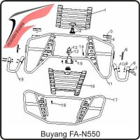 (13) - TENSIONING PLATE,BACKREST - Buyang FA-N550
