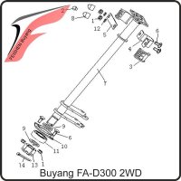 (9) - Entlastungsscheibe - Buyang FA-D300 EVO
