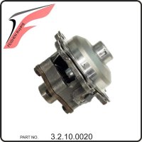 (55) - Differential ohne Tellerrad - Buyang FA-G300 Buggy
